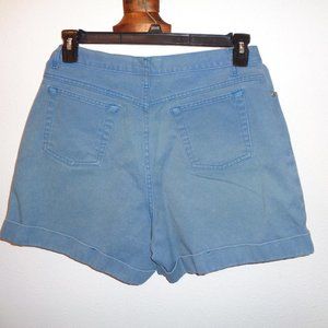 CENZA High Waisted Cuffed Shorts Vintage Size 16